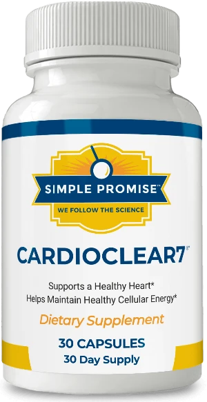 CardioClear7 bottle by Simple Promise, 30 capsules, 30-day supply